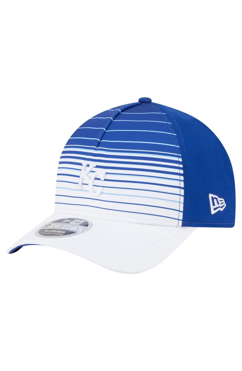 New Era Men's New Era Royal Kansas City Royals Gradient 9FORTY M-Crown Adjustable Hat, Main, color, Royal