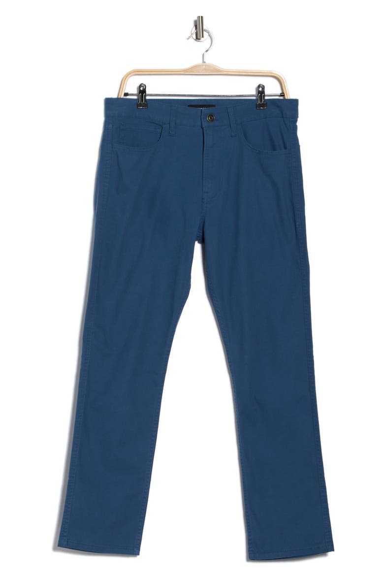 Cotton Stretch Canvas Pants, Alternate, color, DARK DENIM