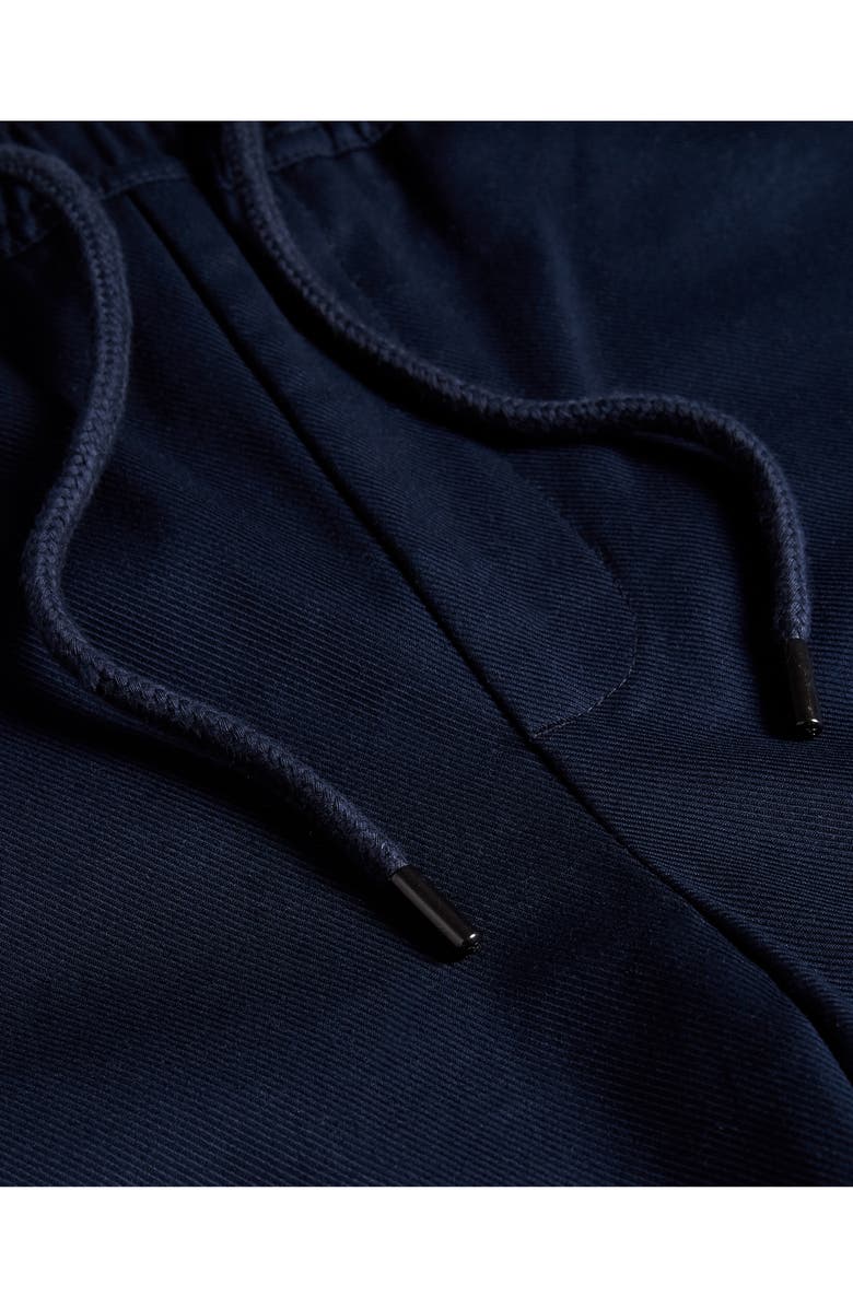 Ted Baker London Mordon Stretch Organic Cotton Twill Drawstring Shorts, Alternate, color, 