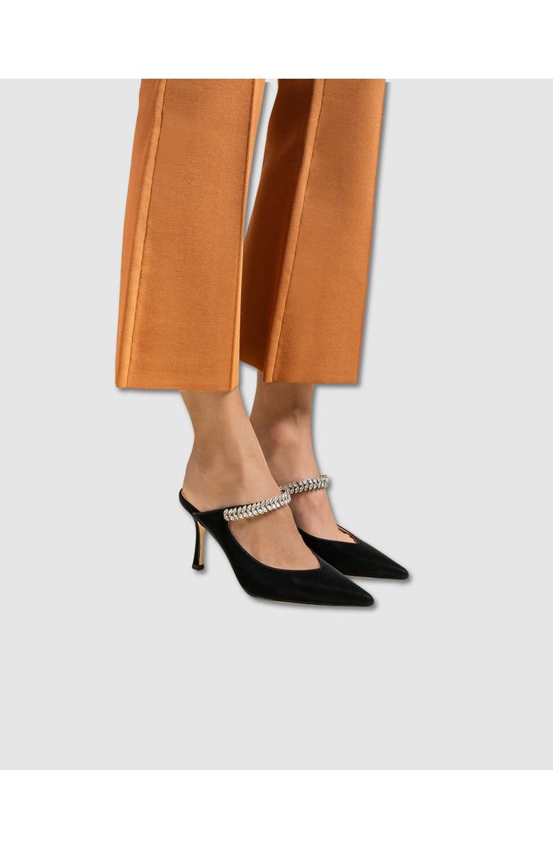 MI/MAI Harper Leather Mule By Diane Perreau, Alternate, color, Black