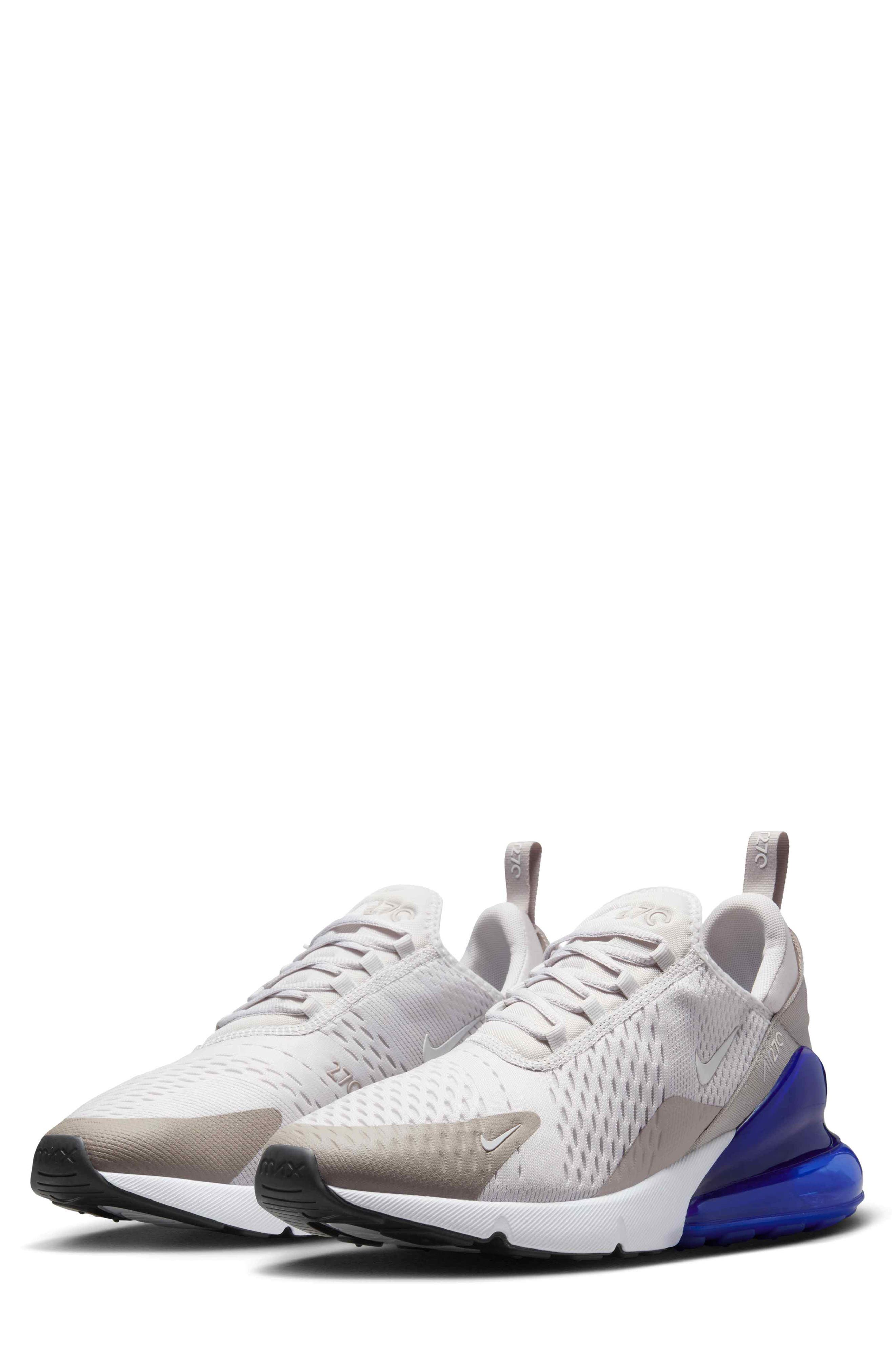 Nike Air Max 270 Sneaker, Main, color, 031 Vast Grey/College Grey/Racer Blue/Summit White