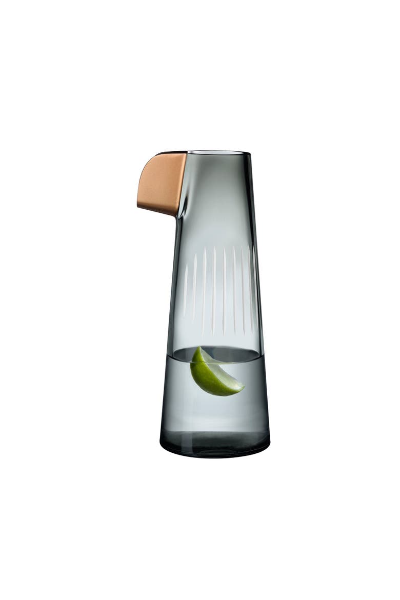 Parrot Carafe, Main, color, Smoke & White Line