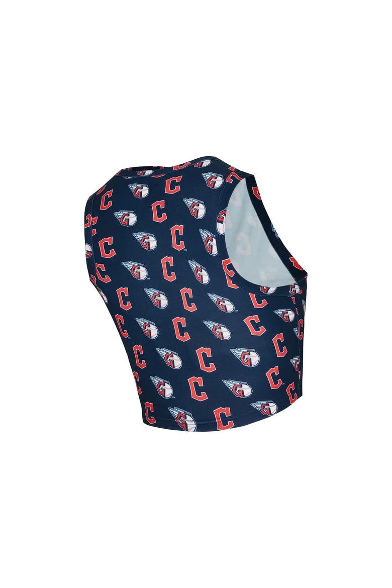 Women's Concepts Sport  Navy Cleveland Guardians Knit Tank Top & Skort Set, Alternate, color, Navy