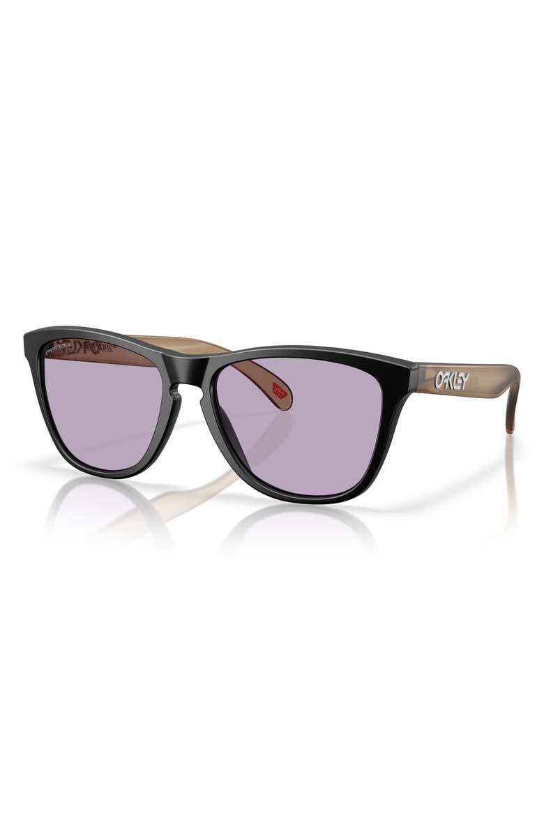 Oakley Frogskins 54mm Prizm<sup>™</sup> Rectangular Sunglasses, Alternate, color, Matte Black