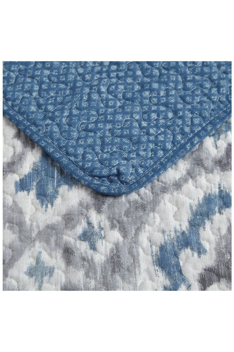 Cape Verde Cotton Quilt & Sham Set, Alternate, color, SMOKE