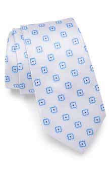 Duchamp Medallion Silk Tie