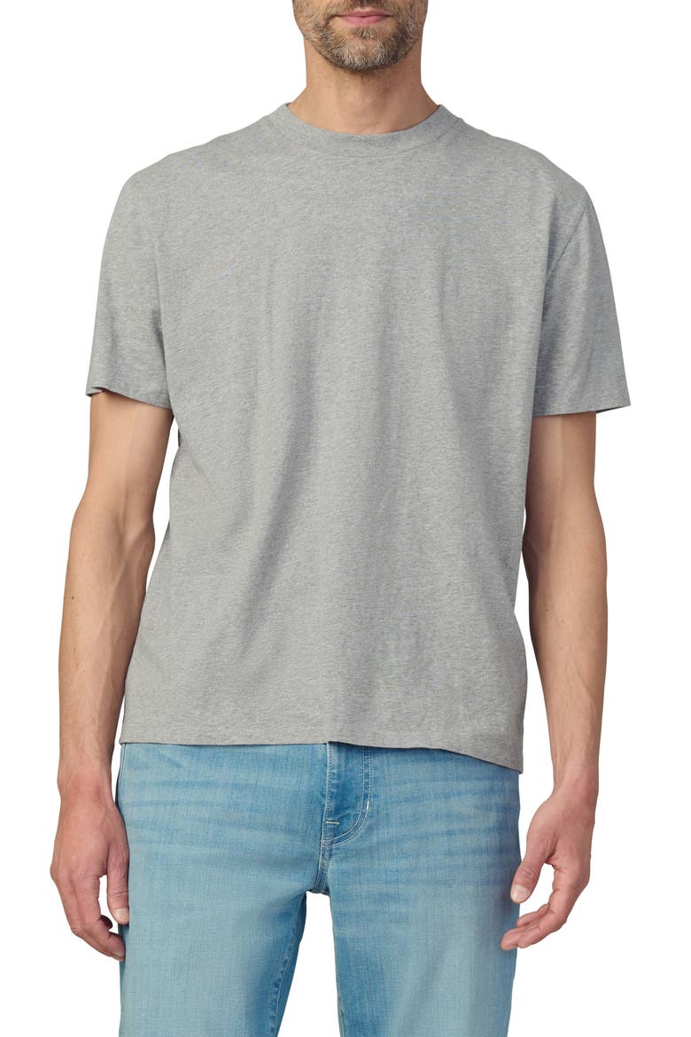Bespoke Crewneck T-Shirt, Main, color, HEATHER GREY