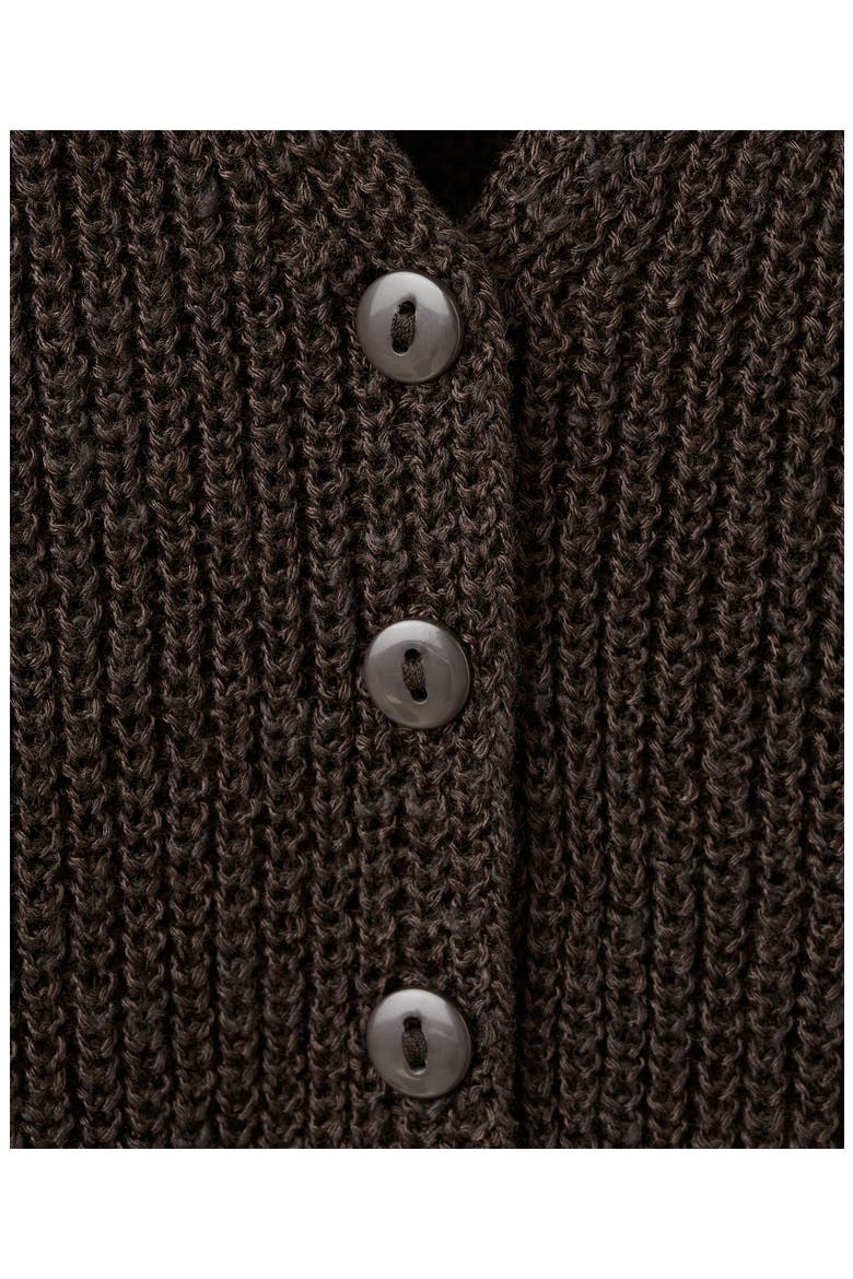 V-Neck Sweater Vest, Alternate, color, CHOCOLATE
