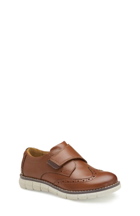 Kids' Holden Wingtip Monk Strap Shoe (Walker & Toddler)