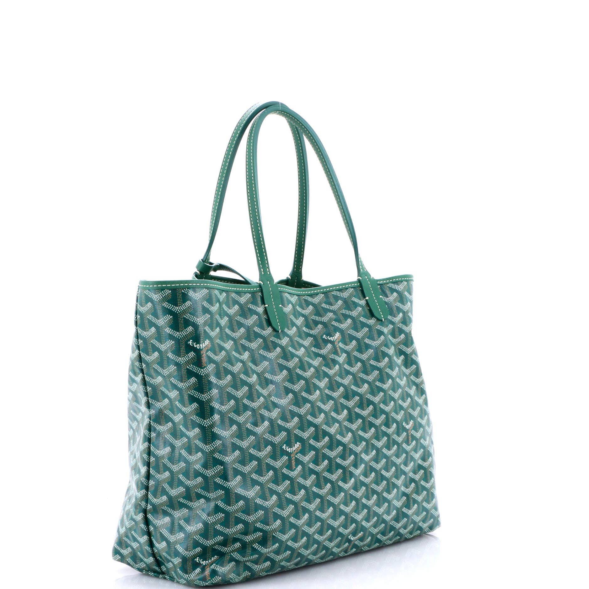Pre-Owned Goyard Saint Louis Tote Coated Canvas PM, Alternate, color, 