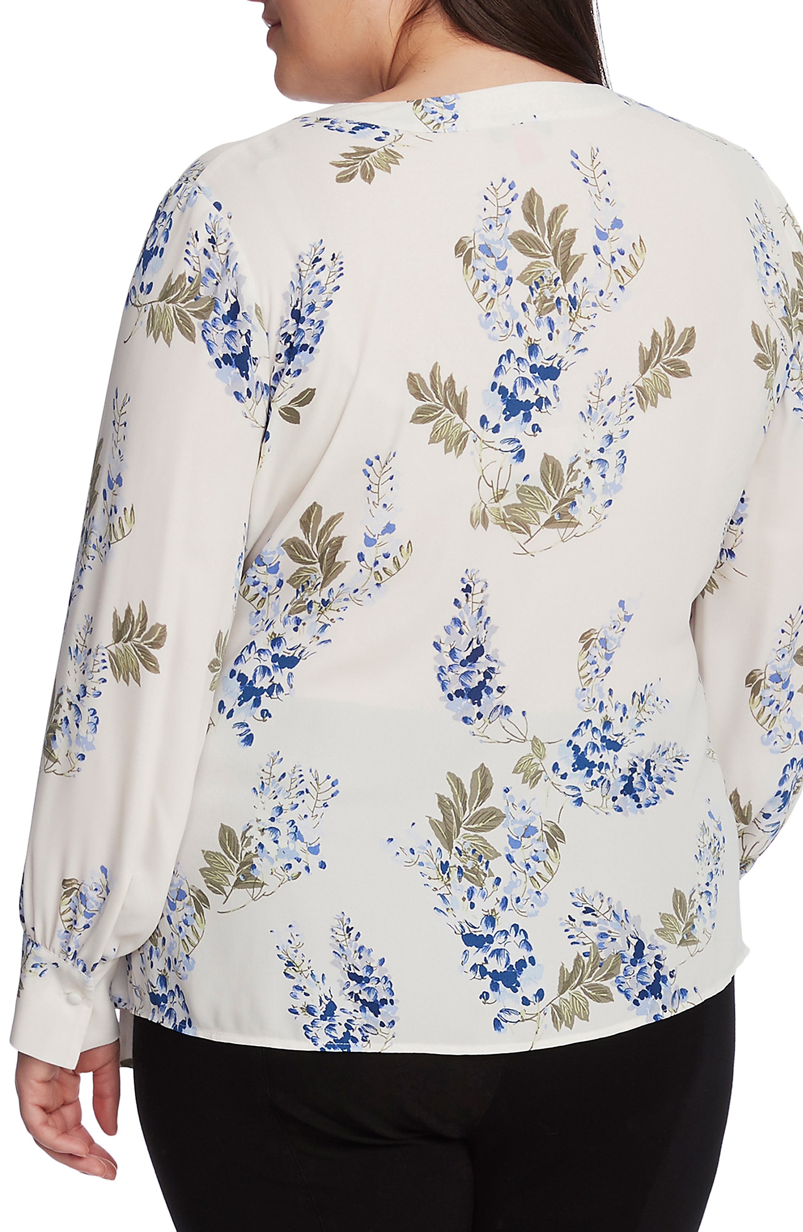 Vince Camuto Weeping Willows Wrap Blouse (Women) | Nordstromrack