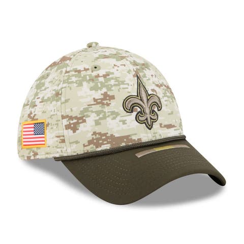Men's New Era  Camo New Orleans Saints 2025 Salute to Service 39THIRTY Flex Hat