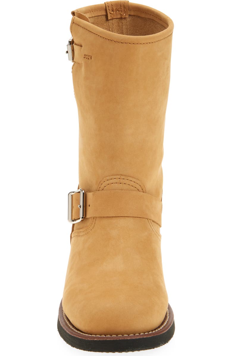 Jeffrey Campbell Standoff Boot, Alternate, color, Camel Nubuck