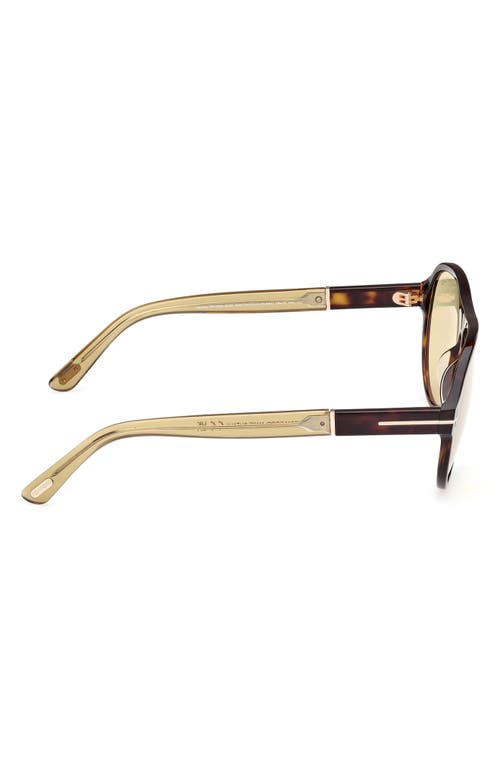 Tom Ford Quincy 59mm Pilot Sunglasses