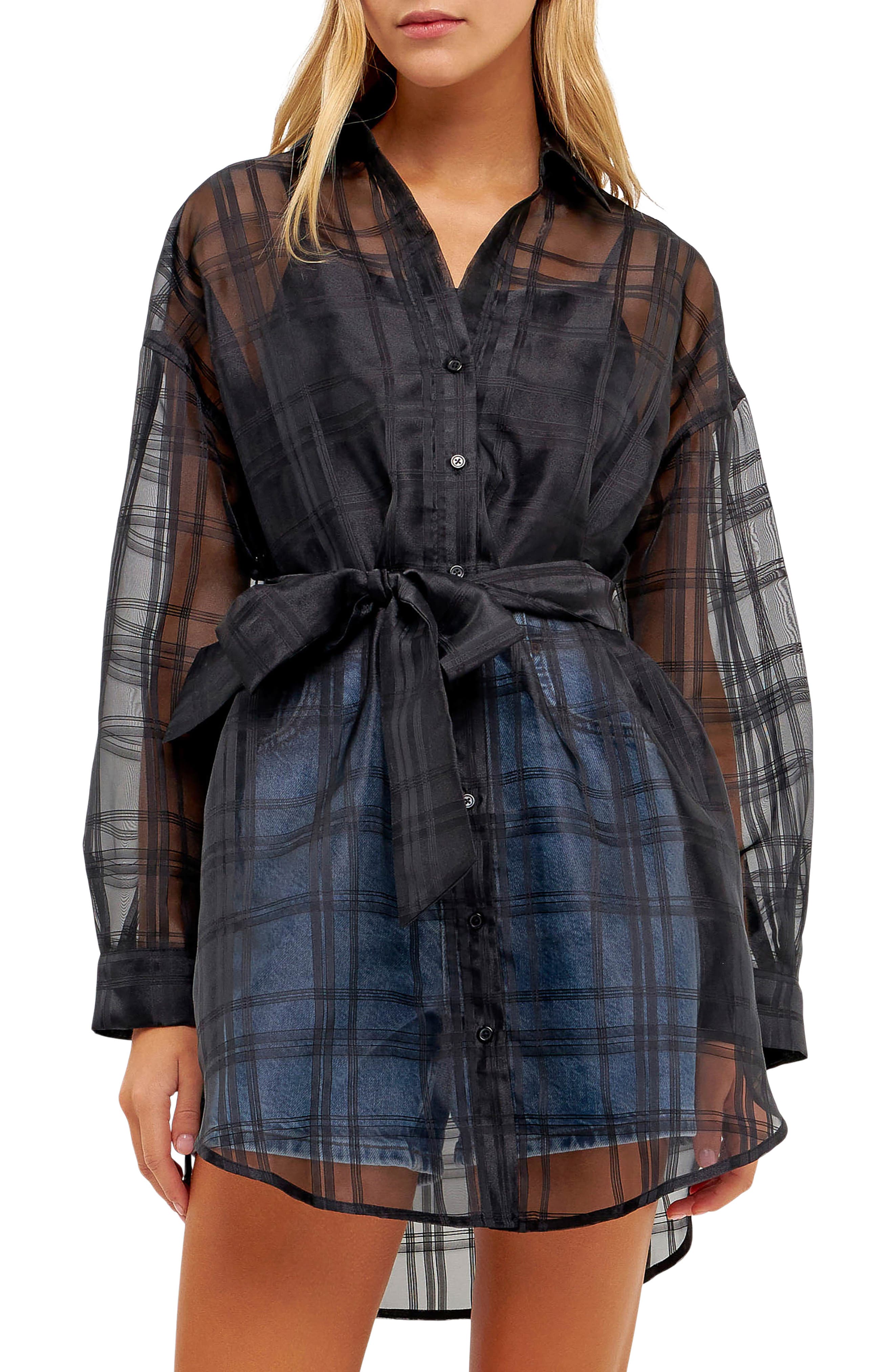 Check Button-Up Shirt