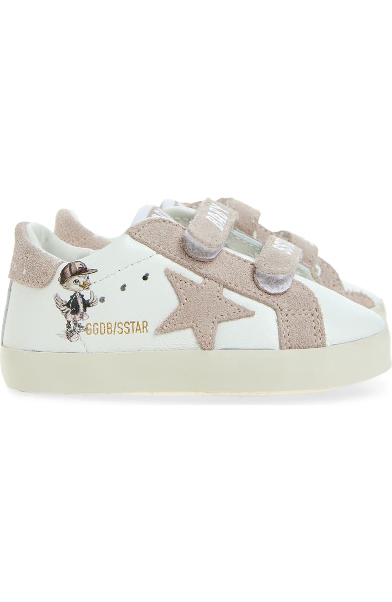 Golden Goose Baby School Sneaker, Alternate, color, White/ Powder Pink