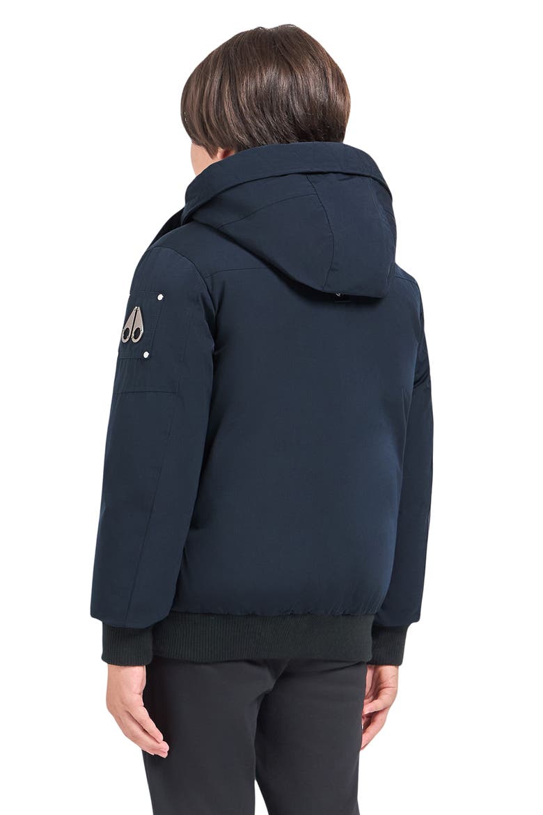 Kids' 600 Fill Power Down Bomber Jacket, Alternate, color, NAVY - 833
