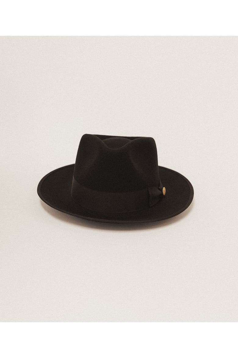 Waterloo Fedora, Alternate, color, Black