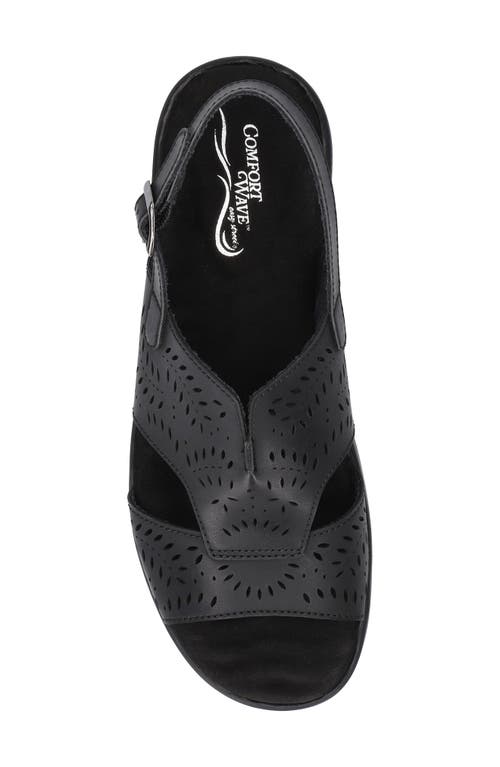 Shop Easy Street Primrose Slingback Sandal In Black