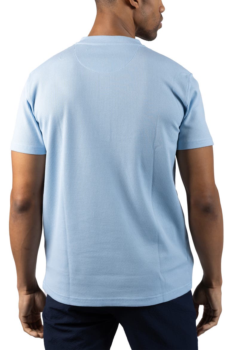 Henley Sleek T-Shirt, Alternate, color, BLUE