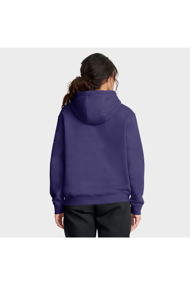 Women's Nike Purple Baltimore Ravens Club Fleece Pullover Hoodie, Alternate, color, Purple