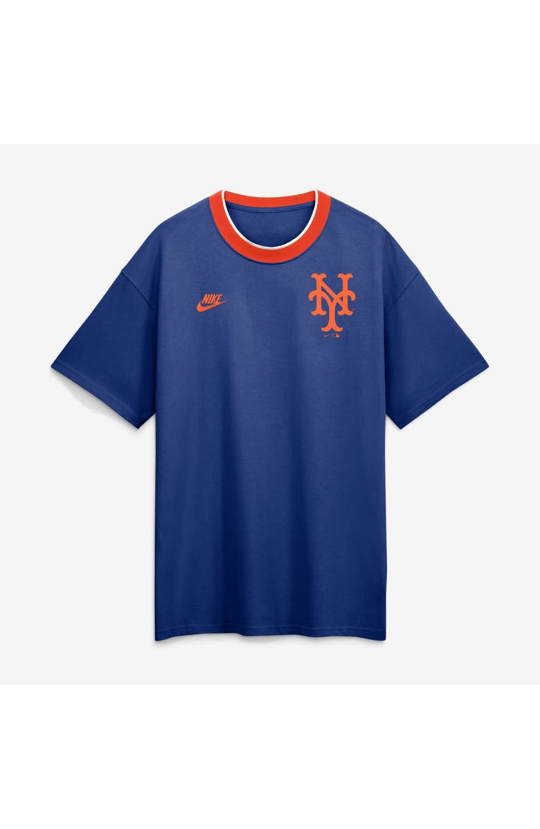 Nike Men's Nike Royal New York Mets Cooperstown Collection Ringer T-Shirt, Alternate, color, Royal