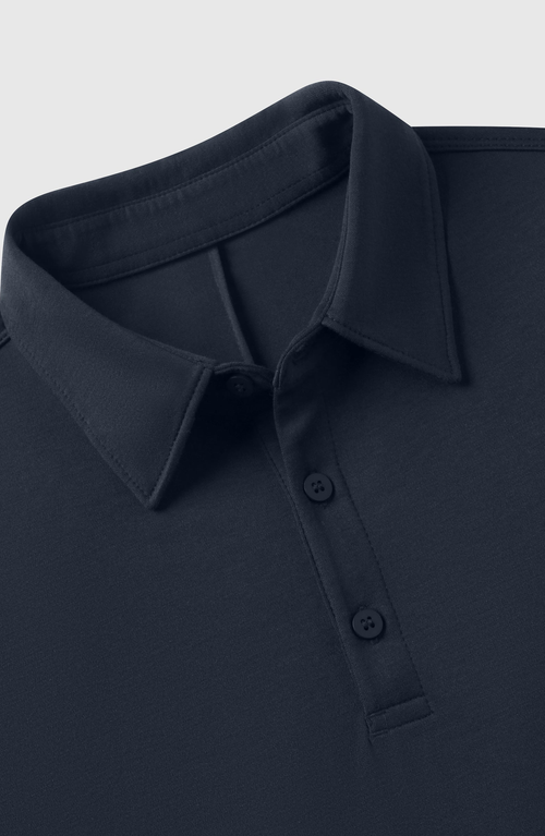Jack Archer Jetsetter Tech Performance Polo In Black