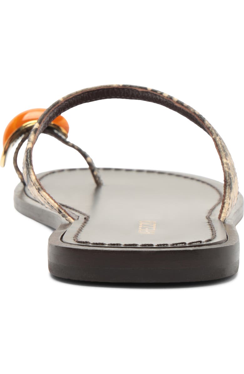 Arezzo Sophie Slide Sandal, Alternate, color, Osso