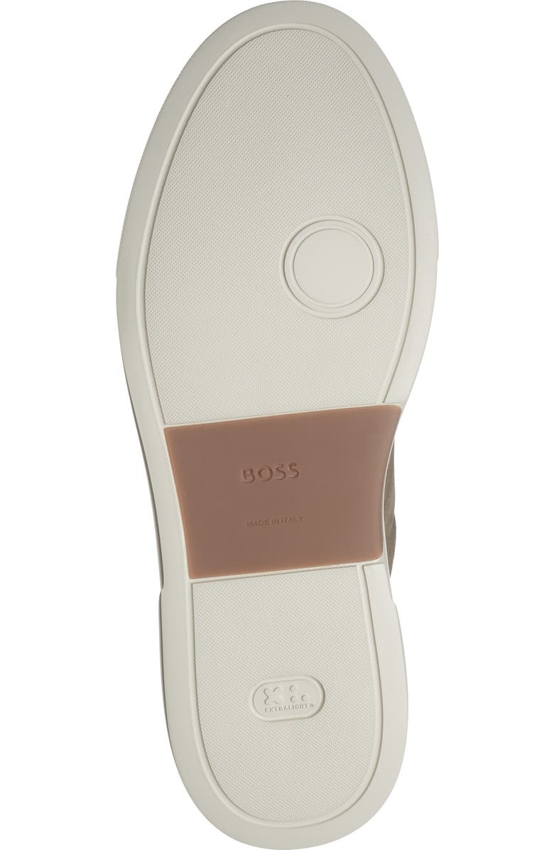 BOSS Gary Tenn Sneaker, Alternate, color, Dark Beige