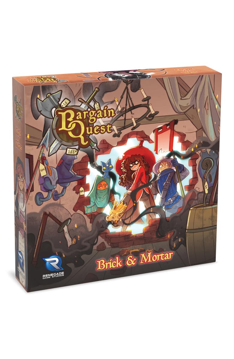 Renegade Game Studios Bargain Quest Brick
Mortar Expansion, Main, color, Multicolored