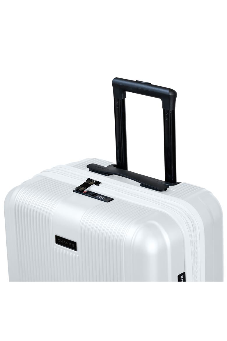 Marquis 3-Piece Hardside Luggage Set, Alternate, color, WHITE