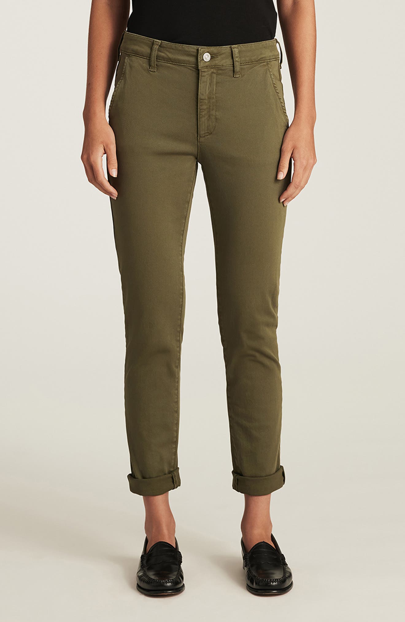 Kathleen Stretch Cotton Chinos