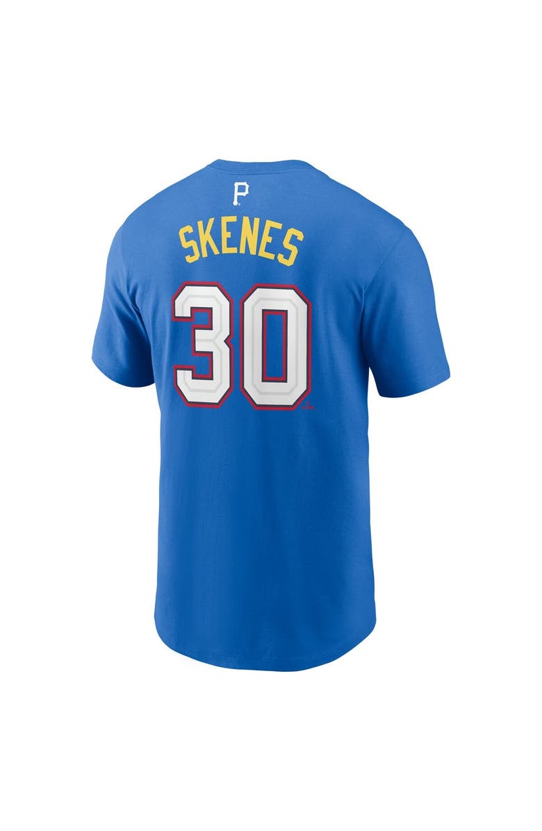 Nike Men's Nike Paul Skenes Blue National League 2025 All-Star Edition Name & Number T-Shirt, Alternate, color, 