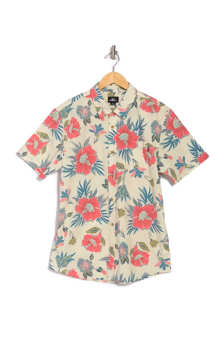 O'Neill Foundation Floral Regular Fit Shirt, Alternate, color,