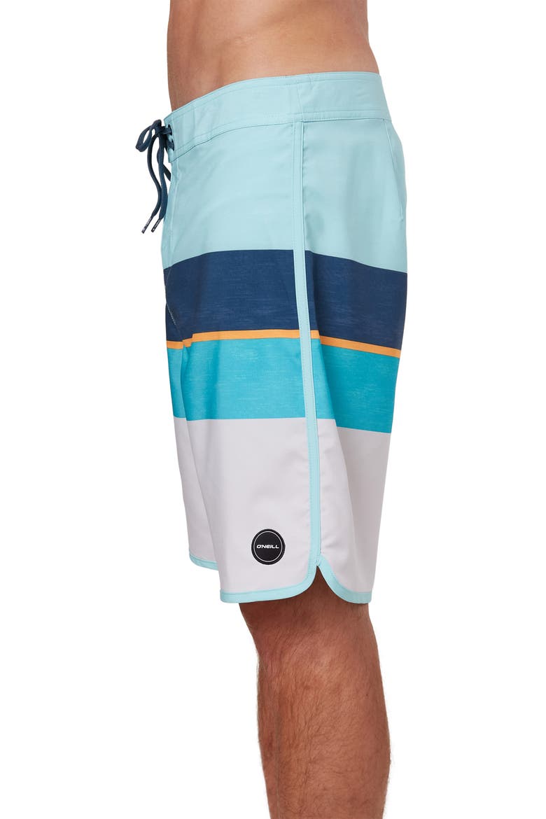 Four Square Water Resistant Stretch Board Shorts, Alternate, color, MINT