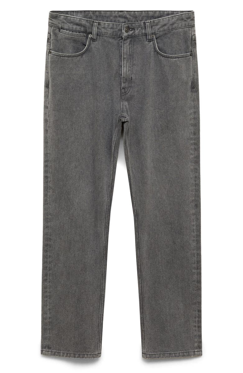 MANGO Slim Fit Jeans, Alternate, color, Denim Grey