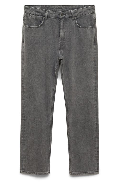 Mango Slim Fit Jeans In Denim Grey