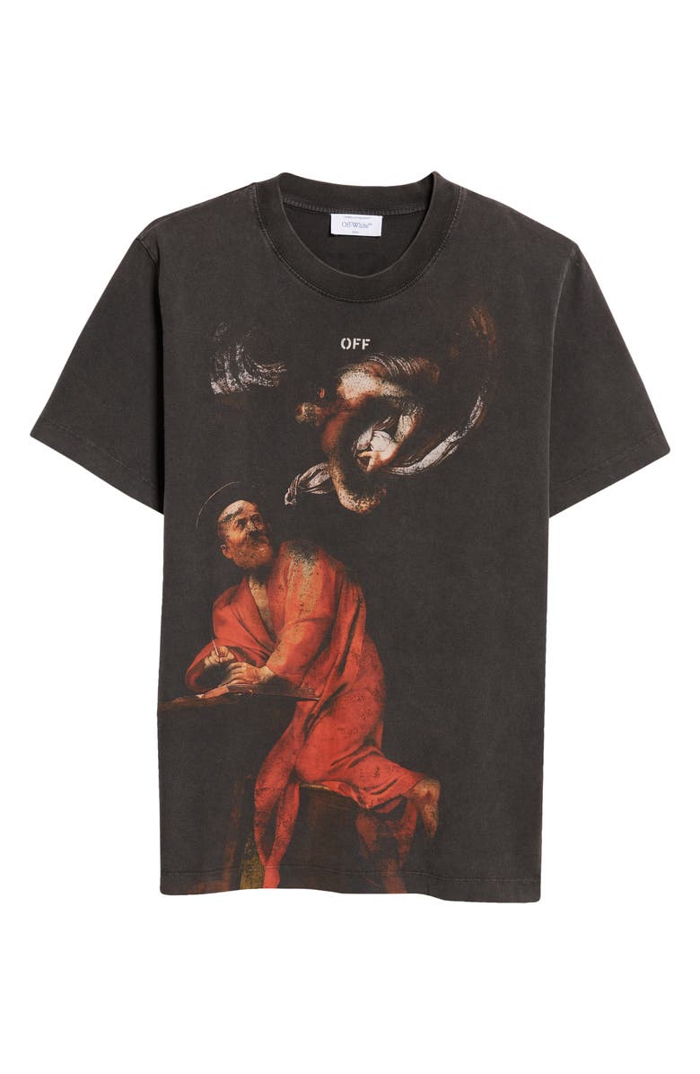 Off-White Matthew Slim Fit Cotton Graphic T-Shirt, Alternate, color,
