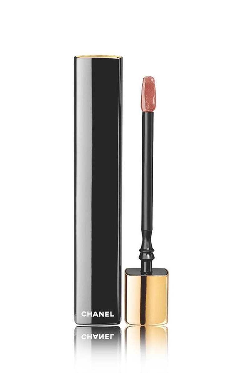 CHANEL ROUGE ALLURE<br />Colour & Shine Lip Gloss, Main, color, 