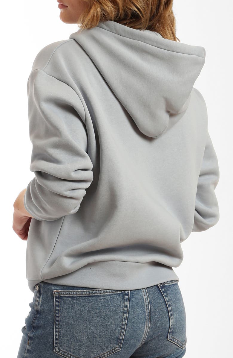 Brooklyn Industries Brooklyn Birds Cotton Blend Hoodie, Alternate, color, 