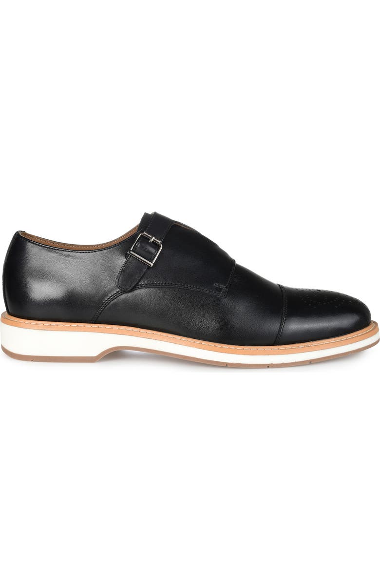 Thomas & Vine Ransom Cap Toe Monke Strap Leather Derby, Alternate, color,