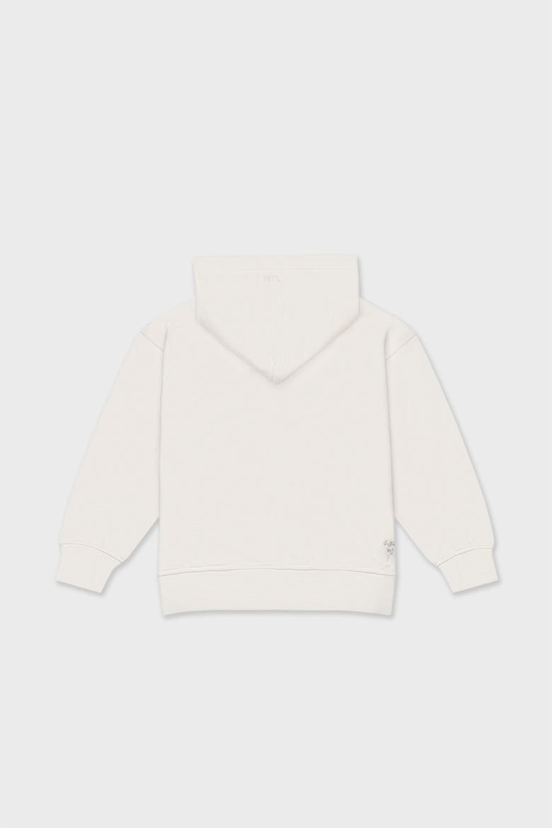 Relaxed Cotton Hoodie, Alternate, color, Off White