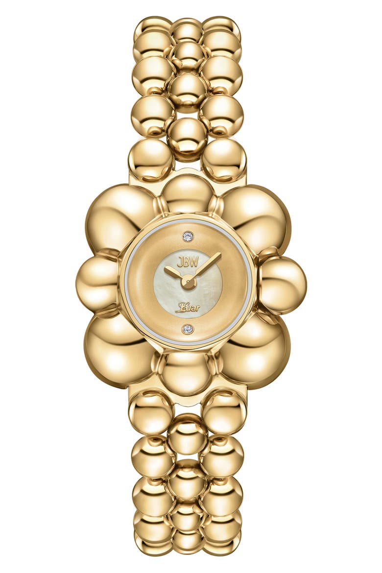 x Luar Atmosphere Two-Tone Bracelet Watch, 30mm, Main, color, 18K GOLD