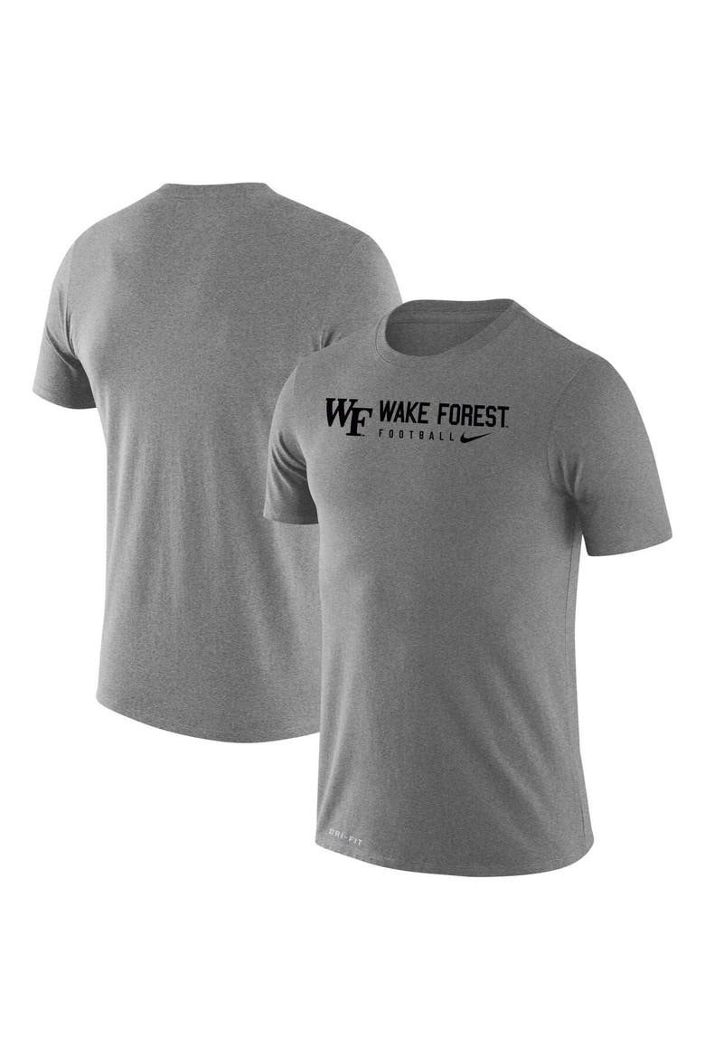Men's Nike Heather Gray Wake Forest Demon Deacons Changeover Legend T-Shirt, Main, color, Heather Gray