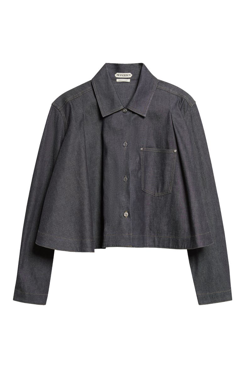 Denim Swing Shirt, Main, color, INDIGO