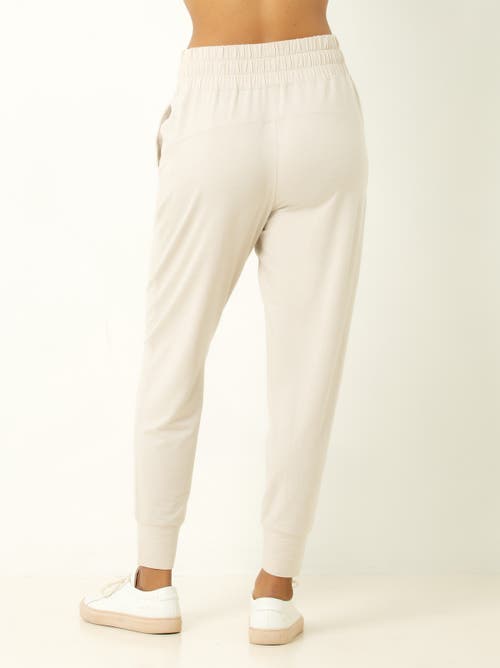 Single Stitch Lightweight Drawsting Jogger In Red