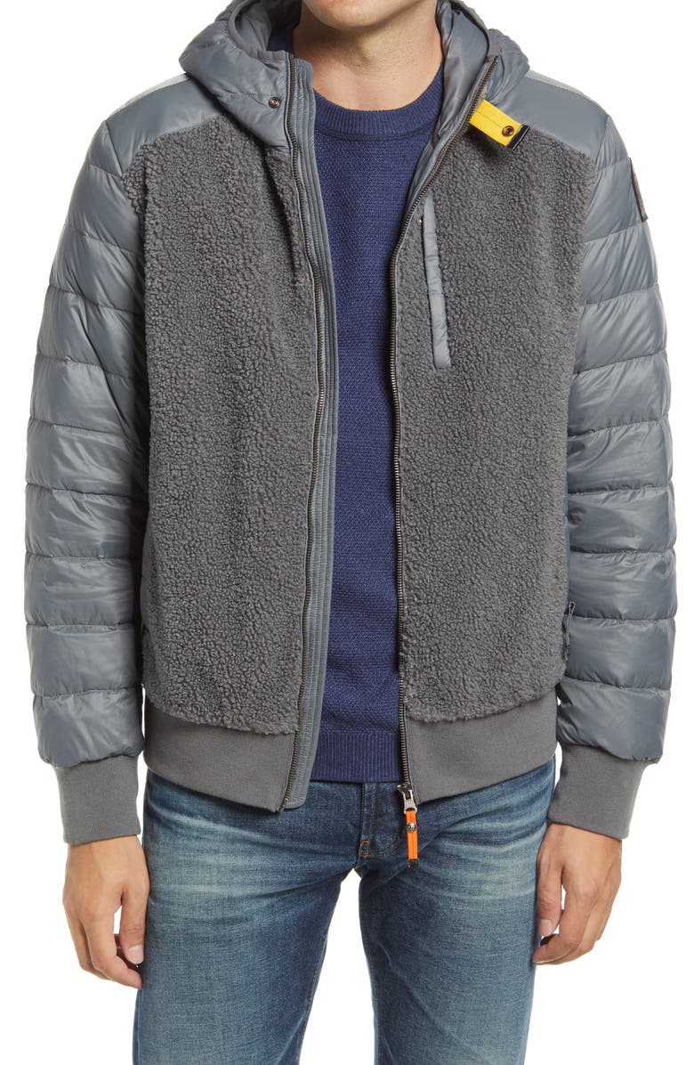 Parajumpers Rhinopower Hooded Fleece Jacket, Main, color, 