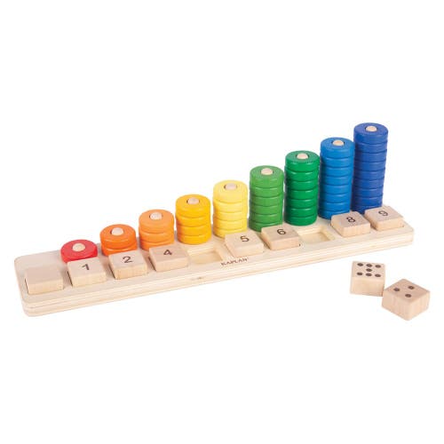 Kaplan Early Learning Company Natural Stack And Sort Board In Multi