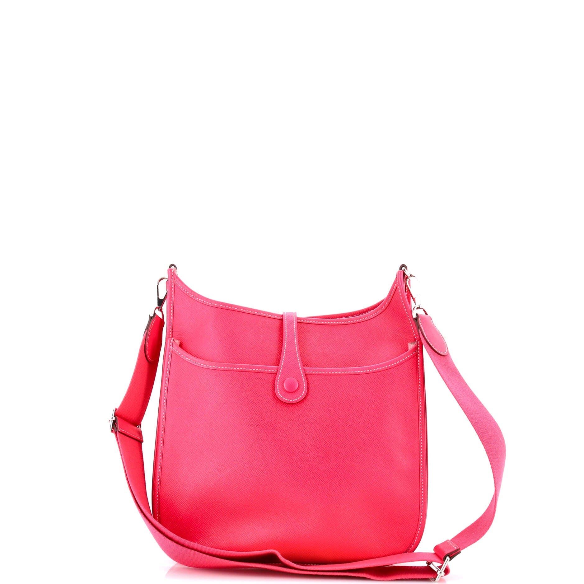 Pre-Owned Hermes Evelyne Bag Gen III Epsom PM, Alternate, color, Rose Tyrien