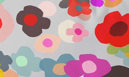 Deny Designs Poppy Oblong Throw Pillow